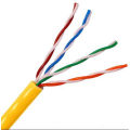 UTP Cat5e LAN Cable Jaune 0.45mm CCA 305m / Rouleau